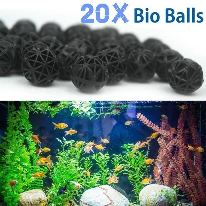 Marine Aquarium Water - 20 قطعة 16 مللي متر فلتر