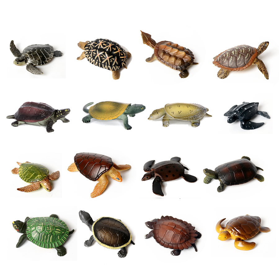 Aquarium Marine - نموذج سلحفاة بحرية للحياة البحرية ،