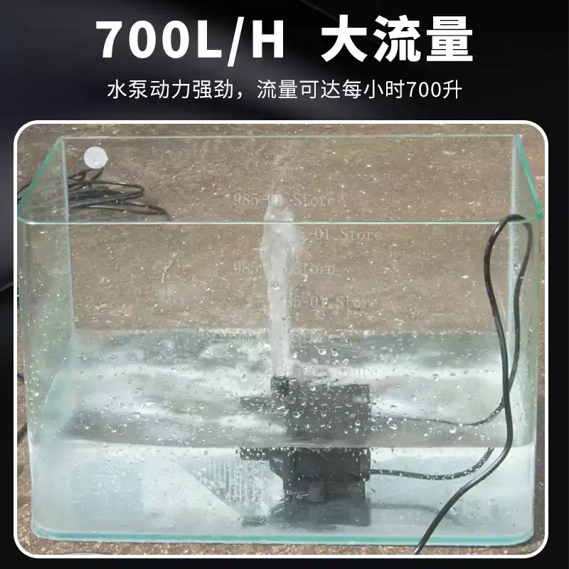 20 واط مضخة مياه تعمل بالطاقة  - مراجعة Marine Aquarium Water وسعره
