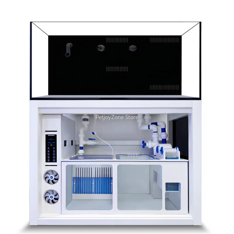حوض أسماك فاخر من الزجاج فائق  - مراجعة Marine Aquarium All In One وسعره