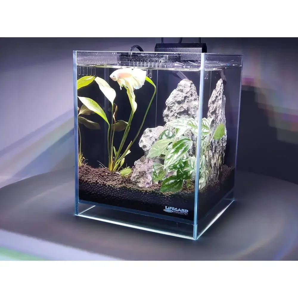 حوض أسماك كريستالي فائق الوضوح - مراجعة Marine Aquarium All In One وسعره