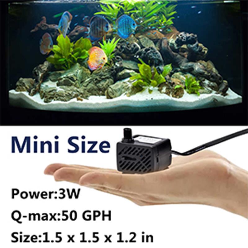 مضخة مياه صغيرة لخزان الأسماك، - مراجعة Marine Aquarium Water وسعره